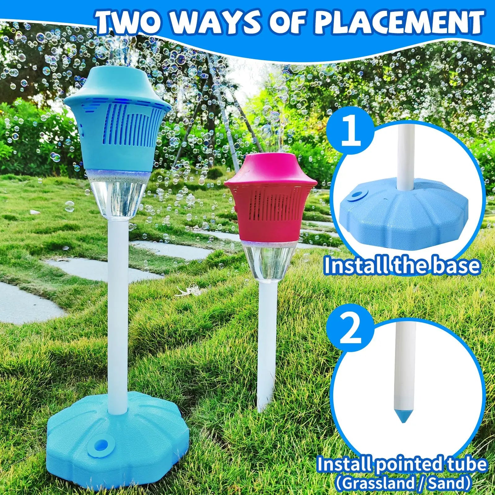 GlowBurst™ Bubble Fountain
