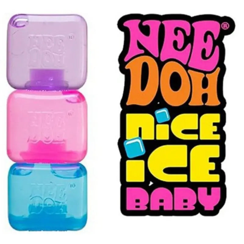 Needoh Ice Cube Water Bead Squeeze Stress Relief Toy