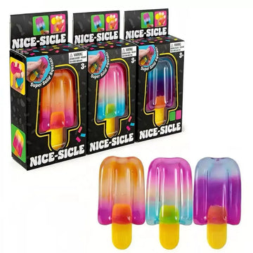Needoh Giant Soft Ice Cream Stick Bead Stress Relief Toy
